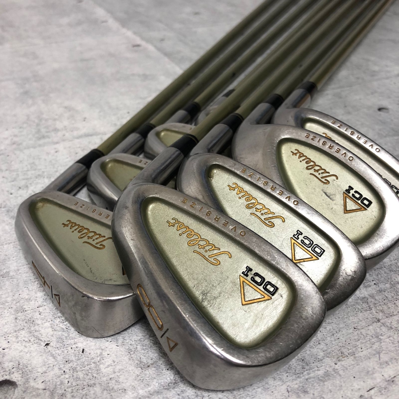 Titleist DCI OVERSIZE 8本　アイアンセット レディース Titleist タイトリスト DCI OVERSIZE オーバーサイズ 8本