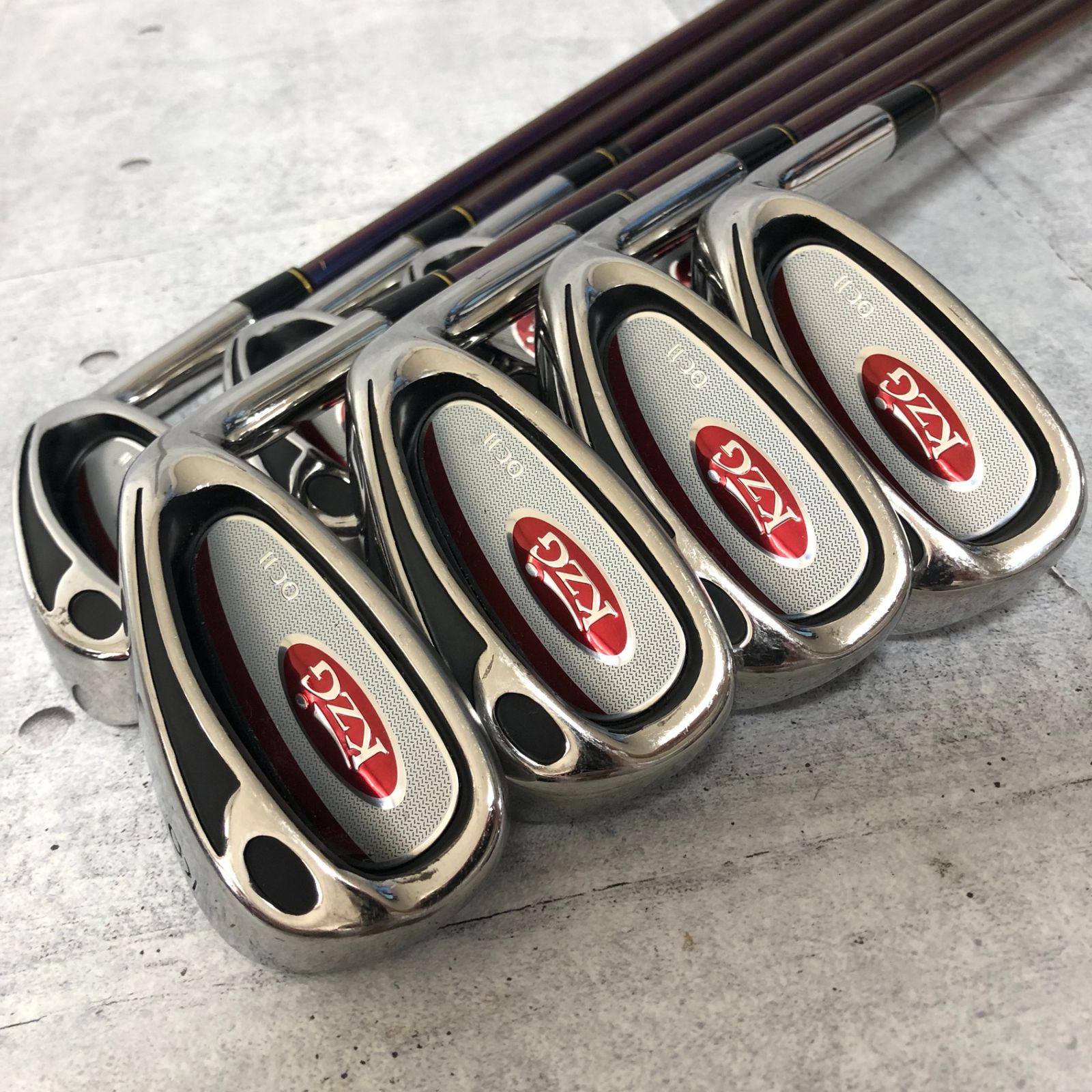 KZG OCII 希少 地クラブ メンズ ゴルフ クラブ セット 初心者 入門 右 