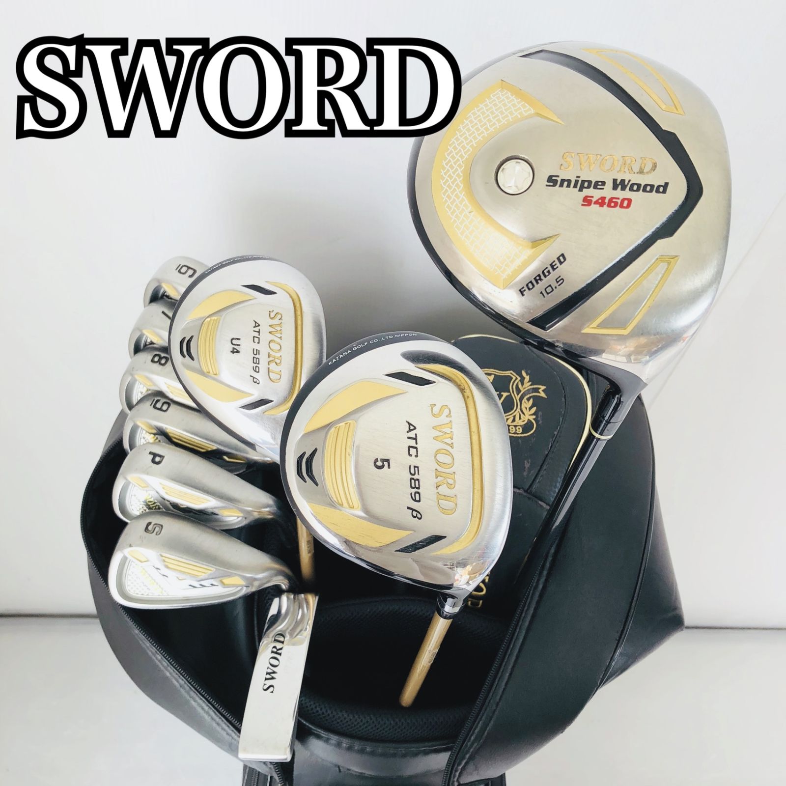 KATANA カタナ SWORD ソード メンズ ゴルフ クラブ セット 初心者 入門 