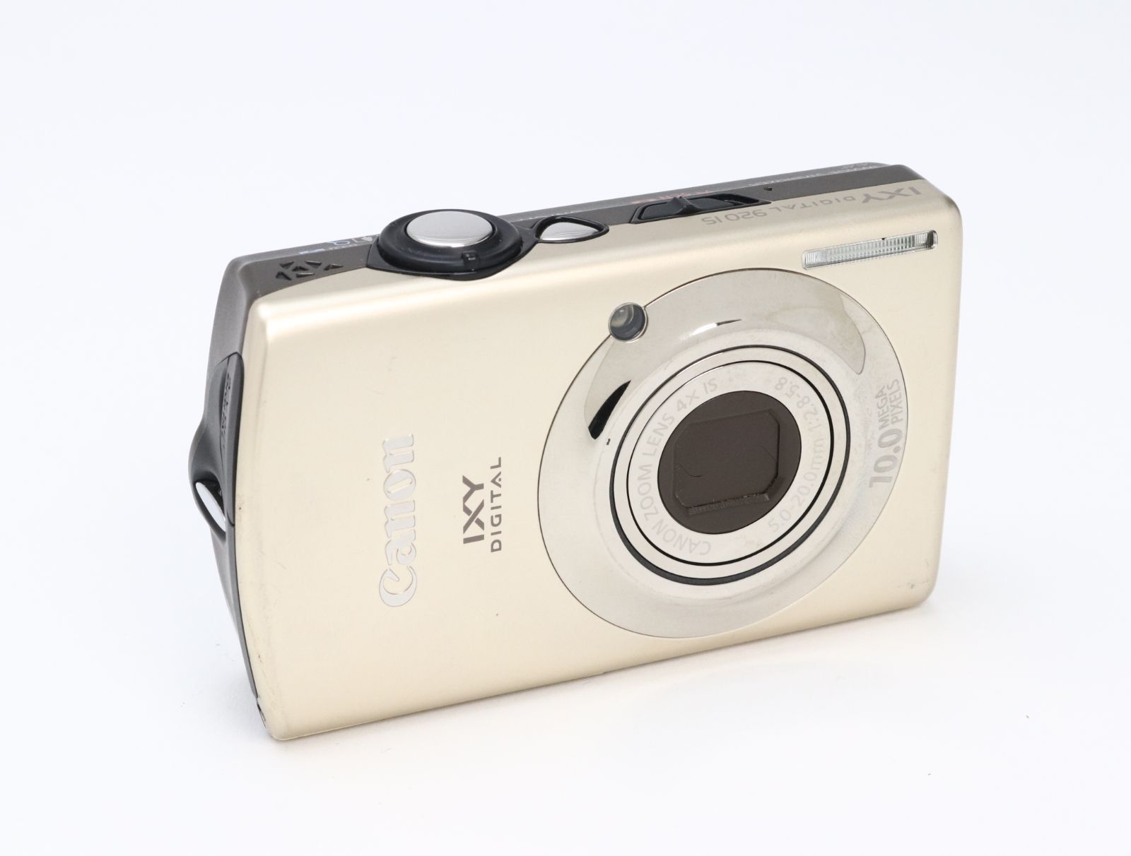 AB- (良品) Canon キヤノン IXY DIGITAL 920 IS ゴールド 初期不良返品 