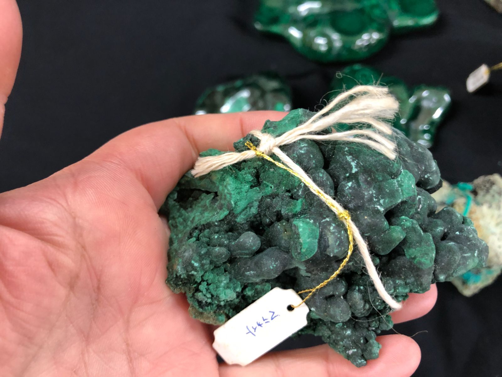 天然石マラカイト AzurmalachiteBOX|コンゴ産