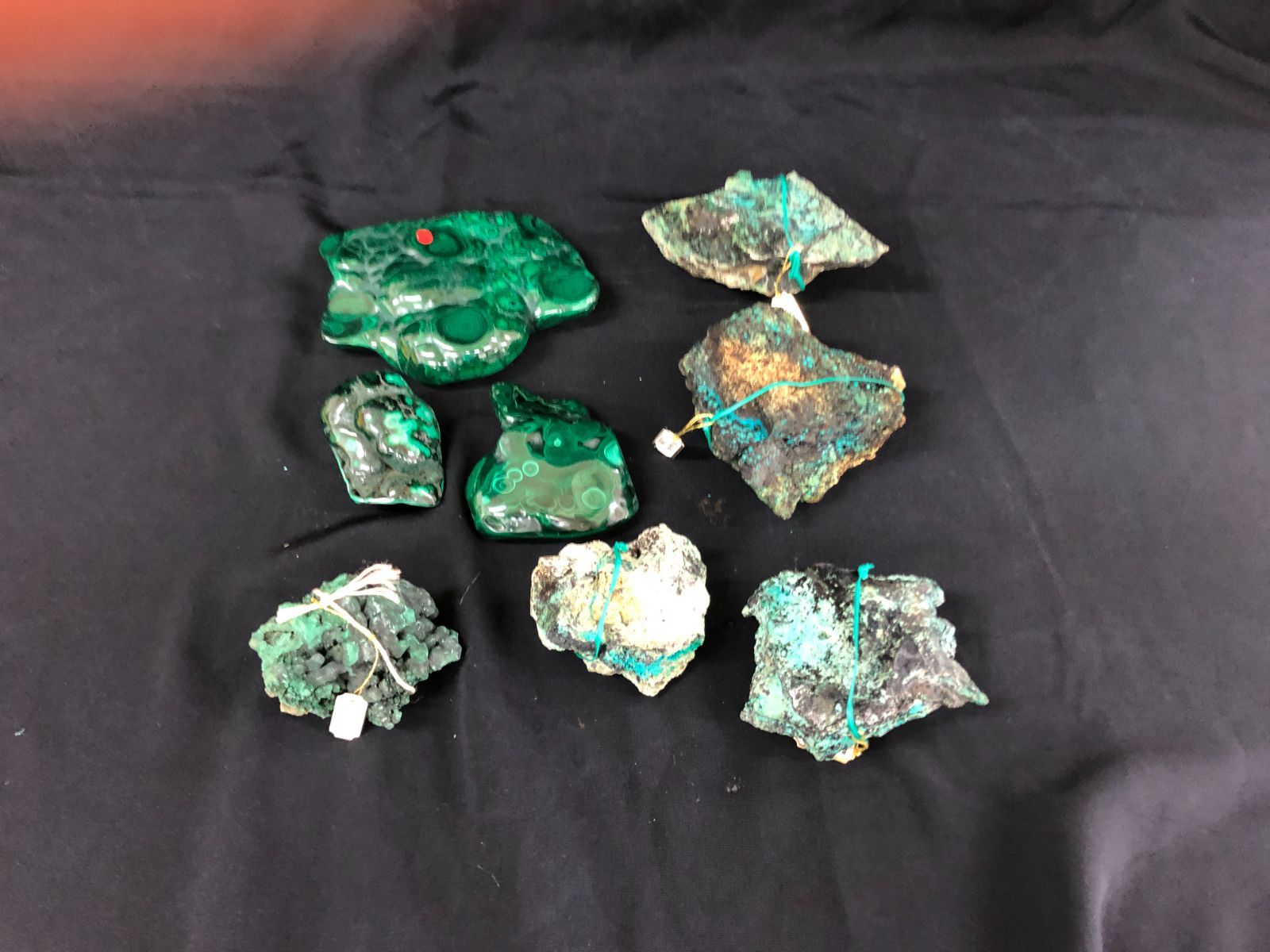 天然石マラカイト AzurmalachiteBOX|コンゴ産