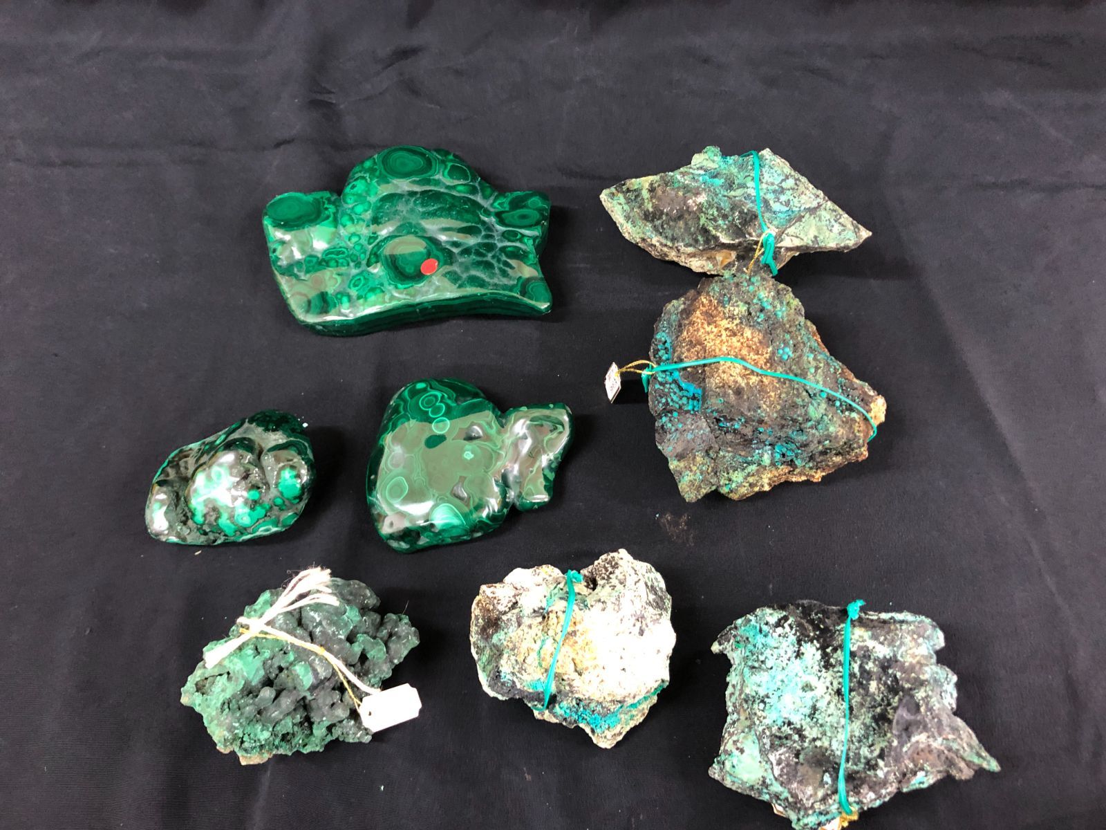 天然石マラカイト AzurmalachiteBOX|コンゴ産 USAアリゾナ産