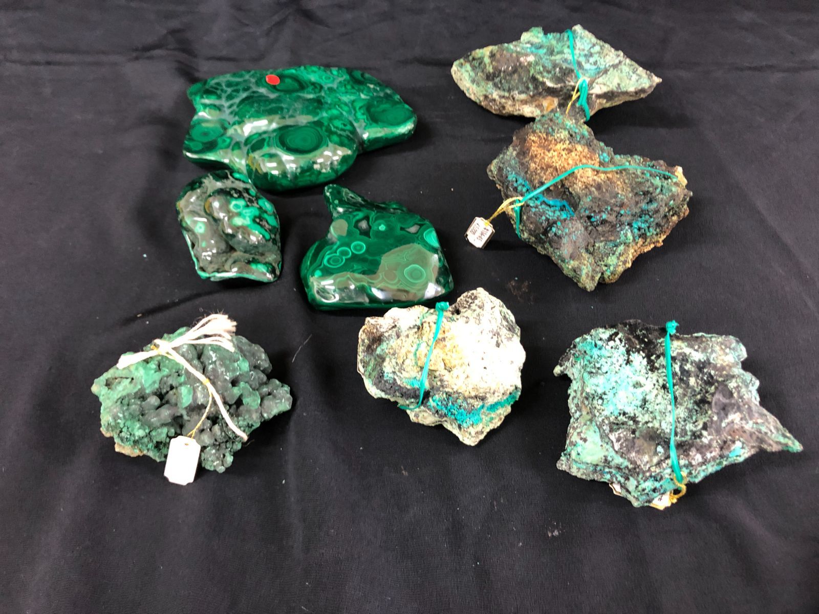 天然石マラカイト AzurmalachiteBOX|コンゴ産