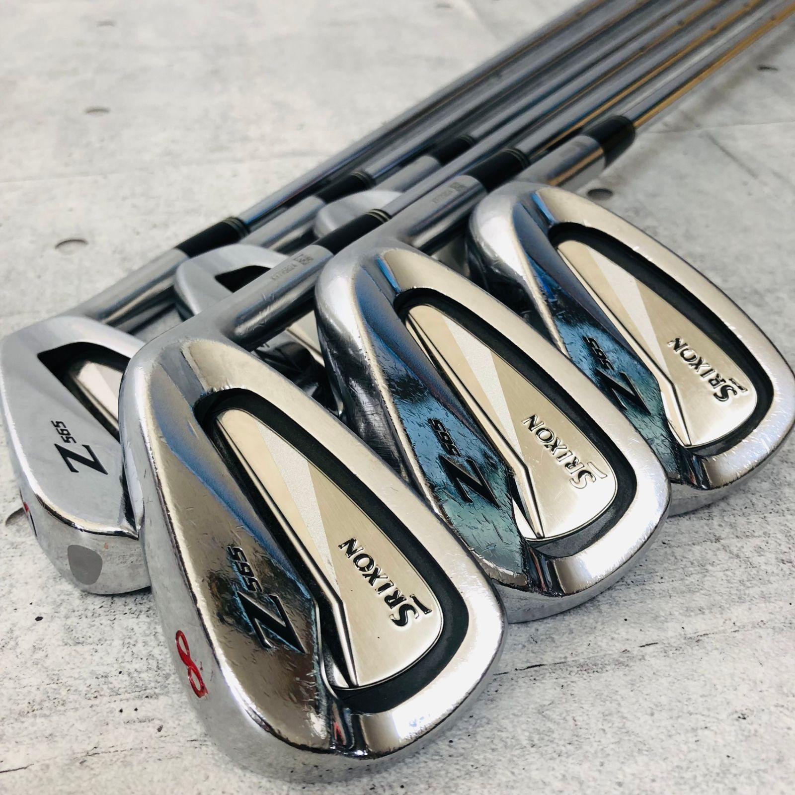 DUNLOP ダンロップ SRIXON Z565 スリクソン 6本セット メンズ ゴルフ 