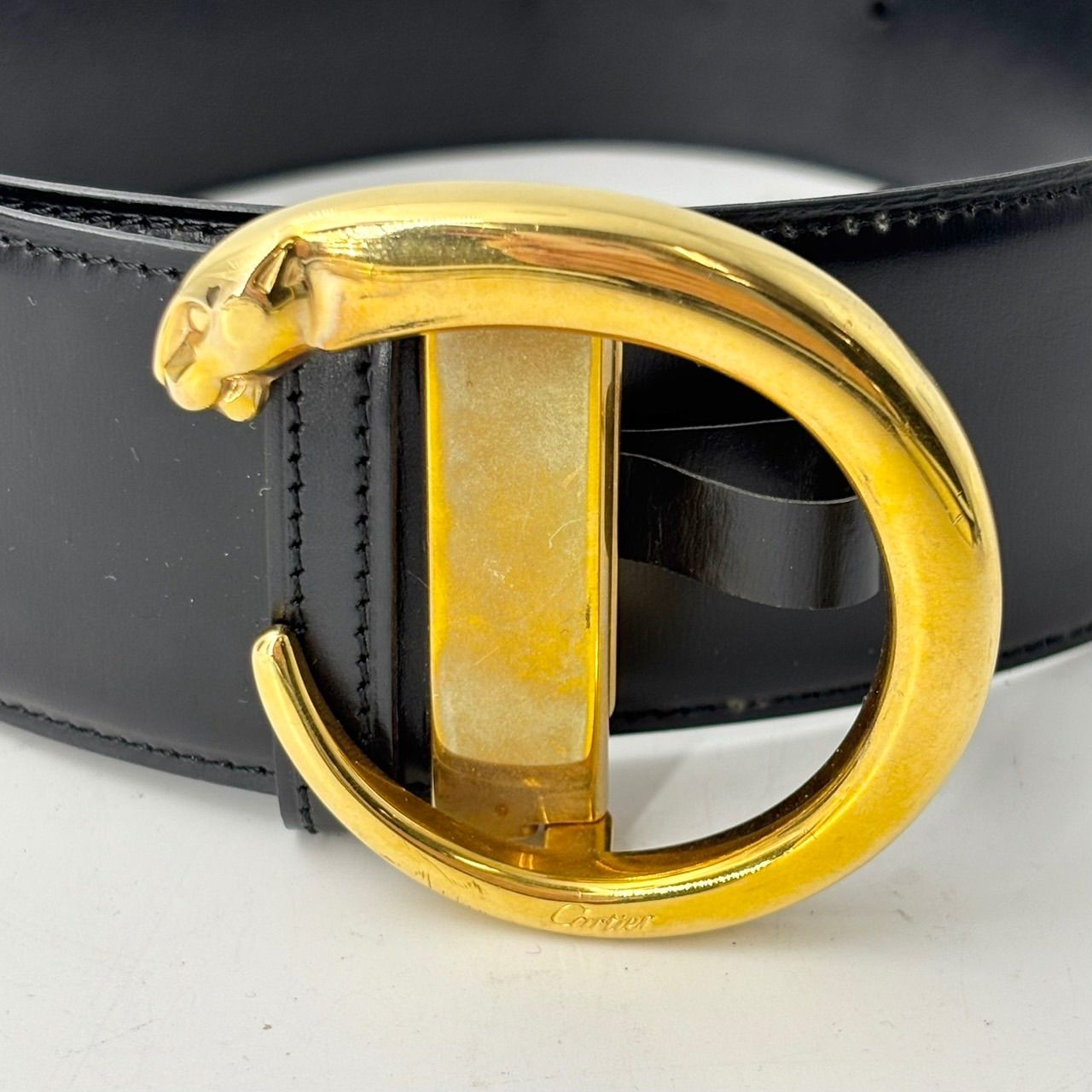 CARTIER カルティエ ベルト パンテール レザー 1726 - メルカリ