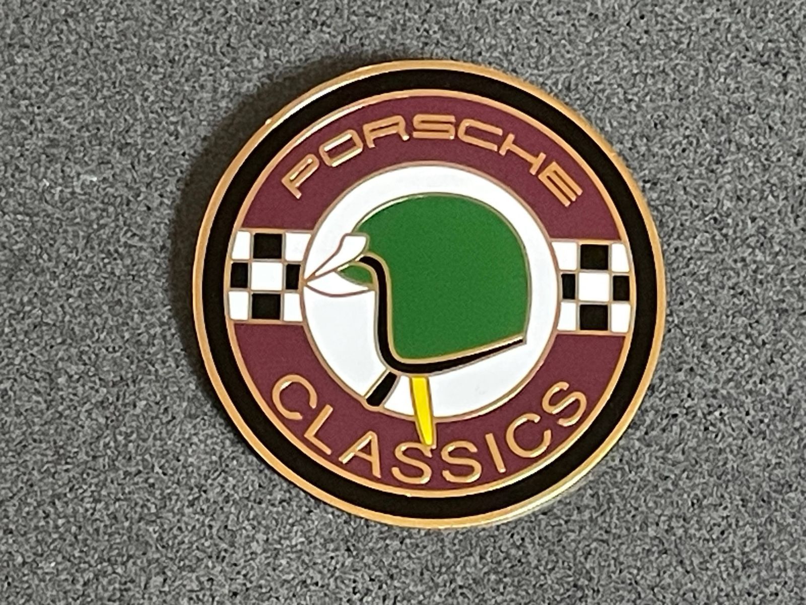 グリル バッジ ポルシェ 356 レジストリー 25周年記念 グリルバッジ