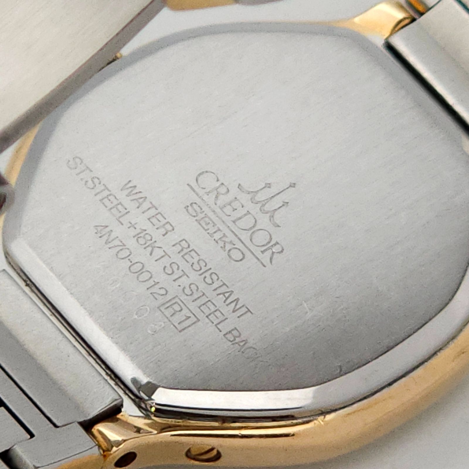 ☆良品 SEIKO セイコー クレドール 4N70-0012 QZ 動作品 SS+18KT