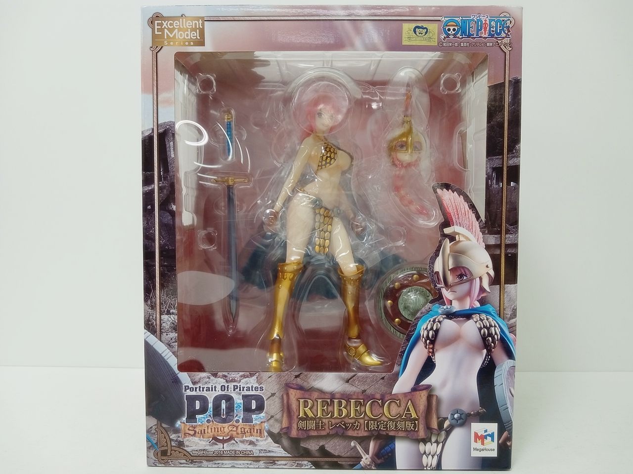 メガハウス P.O.P ONEPIECE ワンピース 剣闘士 レベッカ限定復刻版
