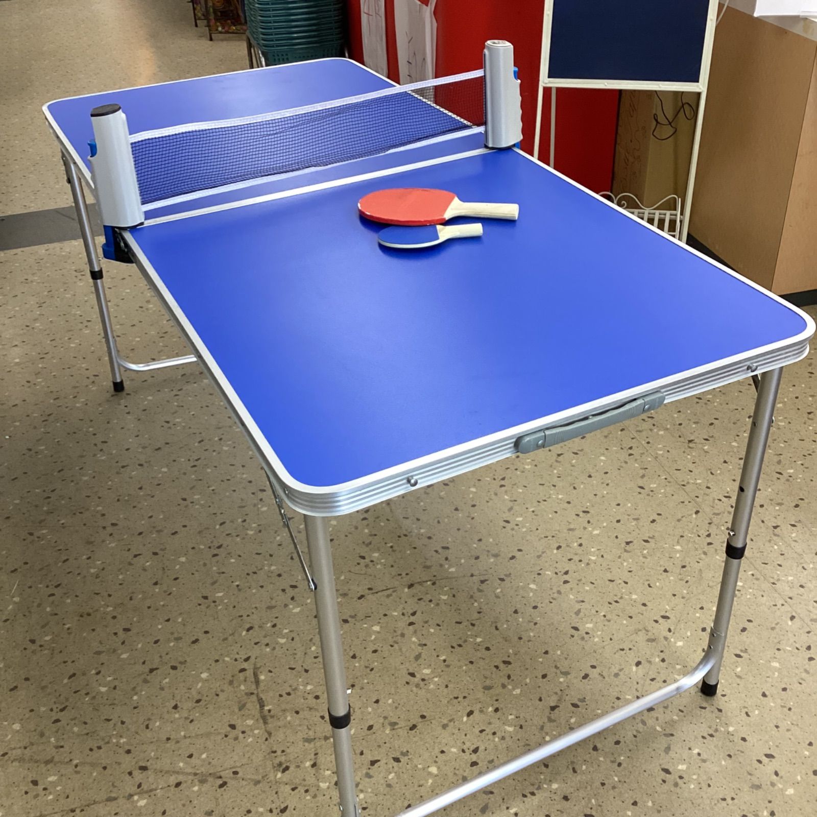 中古品】アウトドアテーブルとしても使える！ 折りたたみファミリー 