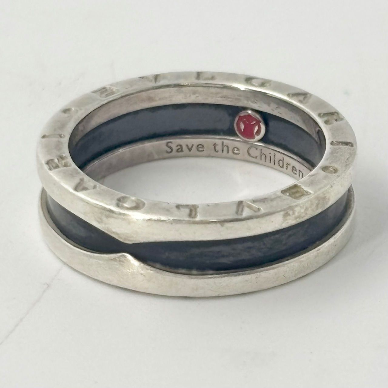 BVLGARI ブルガリ B-zero1 ビーゼロワン セーブザチルドレン リング