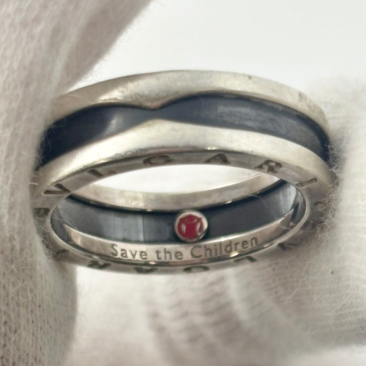 BVLGARI ブルガリ B-zero1 ビーゼロワン セーブザチルドレン リング