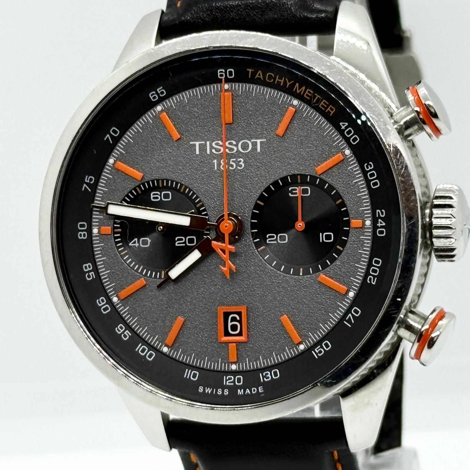 TISSOT ティソ オンボード アルピーヌ T123.427.16.081.00 グレー AT メンズ 516本 腕時計
