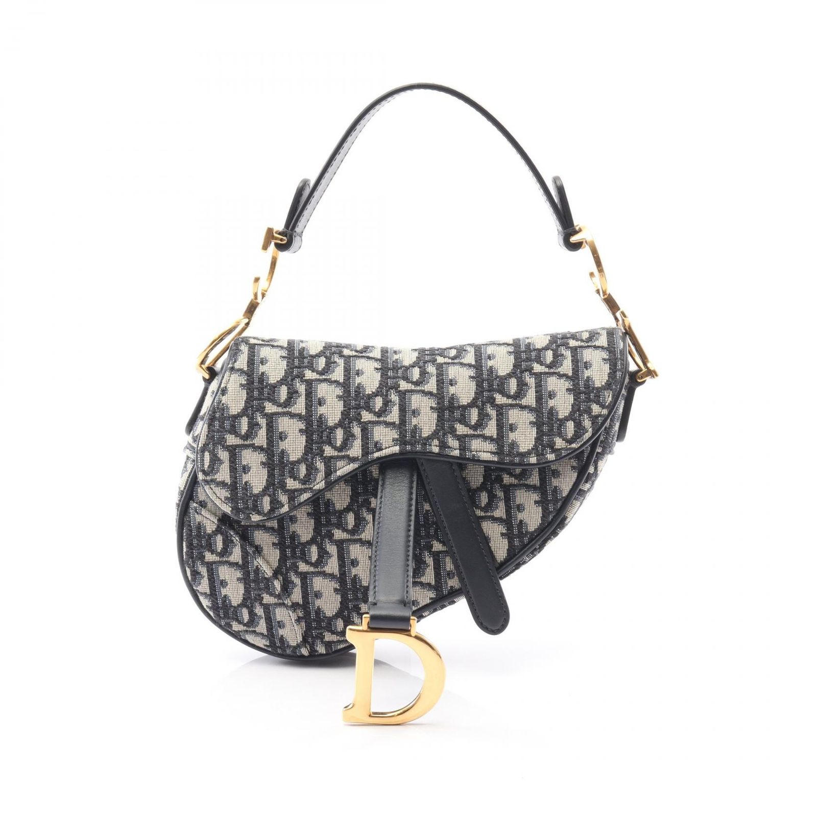 S2676 美品 クリスチャンディオール オブリーク サドル トートバッグ ディオール Dior ハンドバッグ SADDLE サドル オブリーク