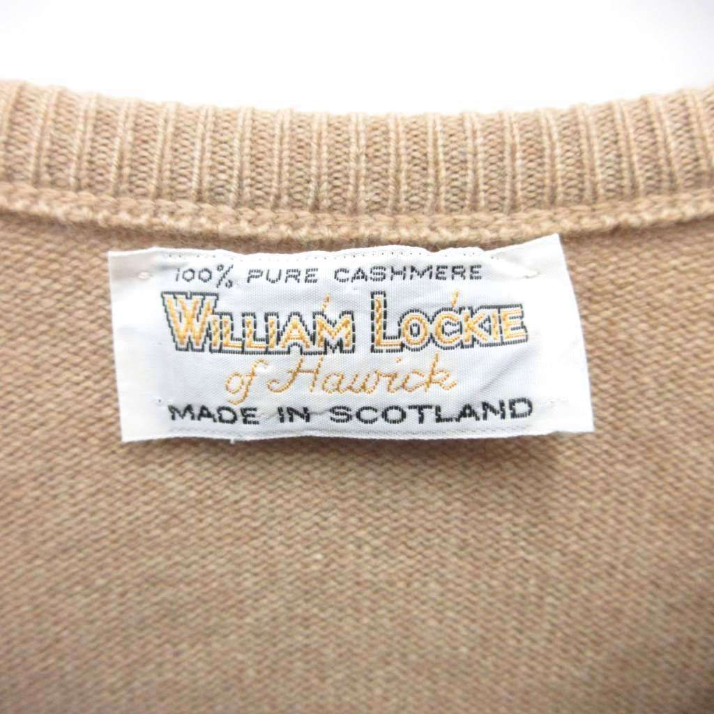 WILLIAM LOCKIE ヴィンテージ カシミヤ100% セーター ニット 