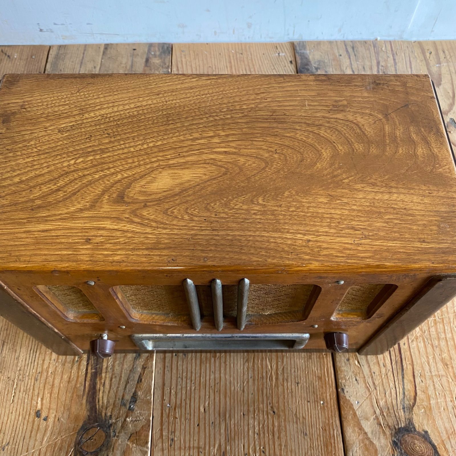 アンティーク シャープ sharp 真空管 ラジオ 動作確認済み Y669 - メルカリ