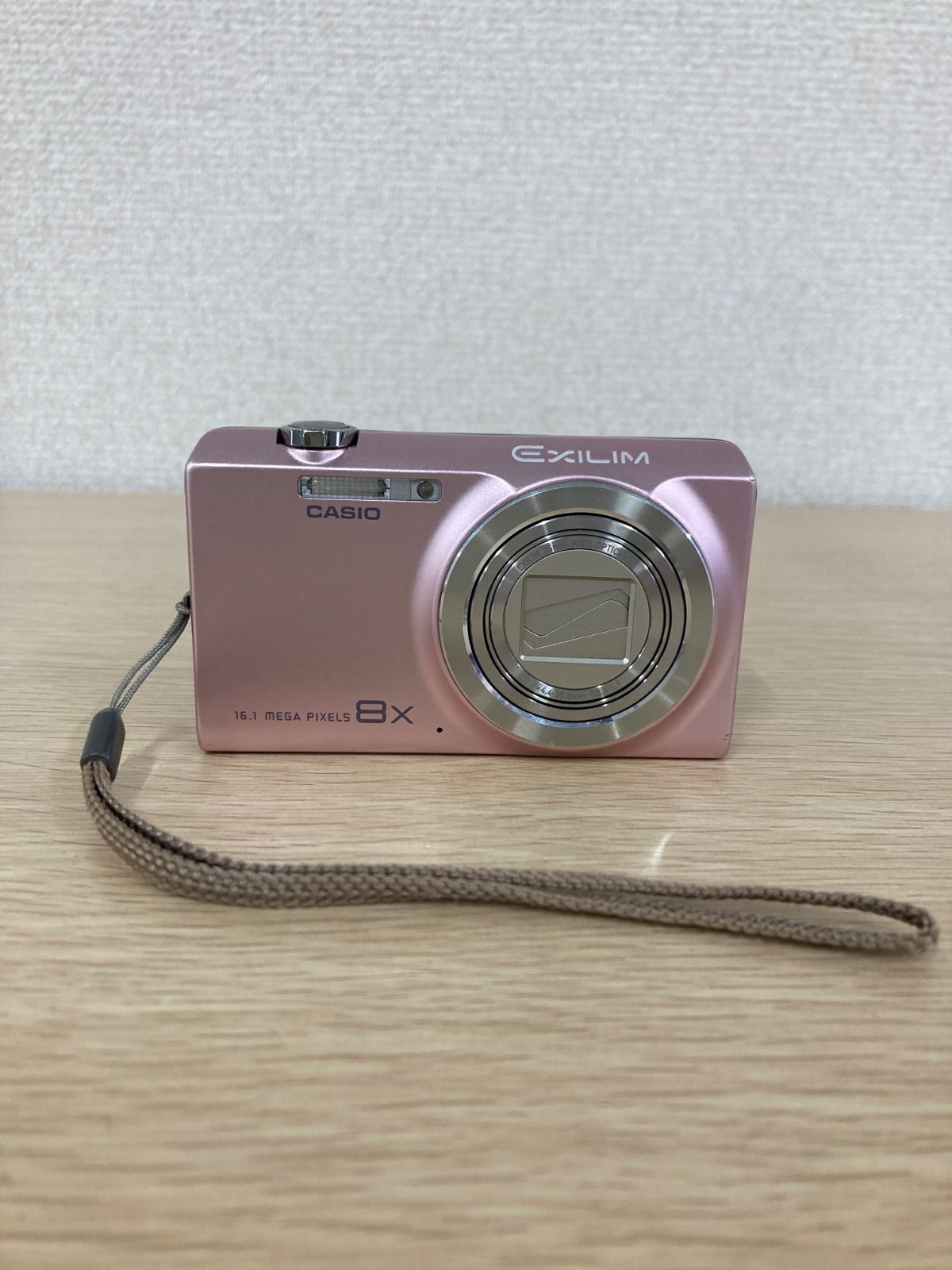 カメラ CASIO EXILIM コンパクトカメラピンク デジカメ 動作確認済