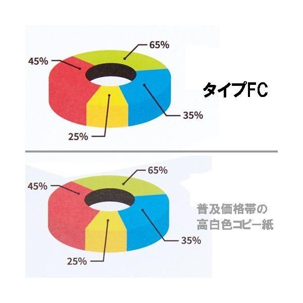 （まとめ）TANOSEE αエコペーパータイプFC B4 標準 80g 1冊(250枚) 〔×10セット〕