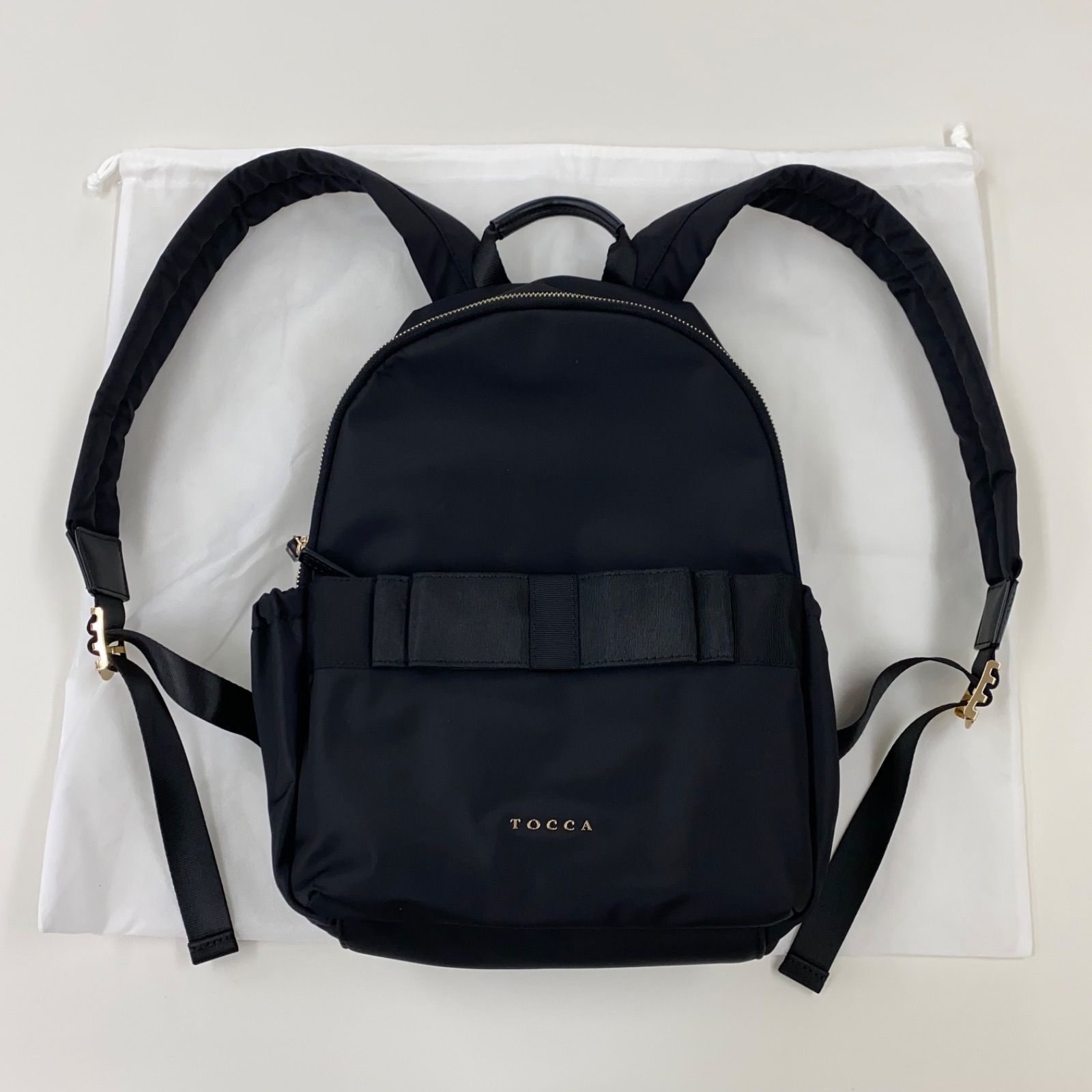 m5332 トッカ TOCCA リュックサック ブラック - メルカリ