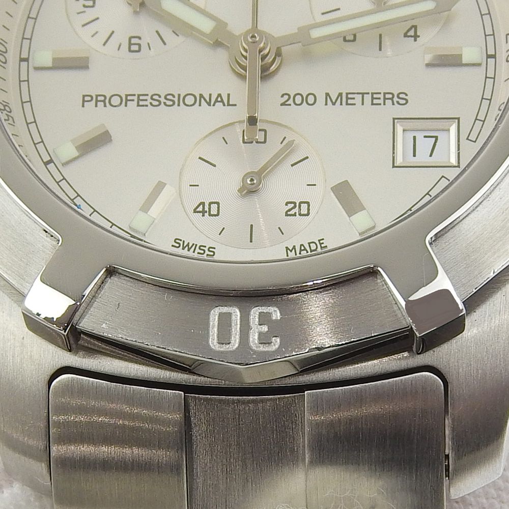 本物保証】 新品同様 タグホイヤー TAG HEUER エクスクルーシブ クロノ 