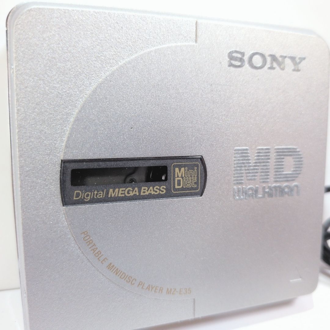 SONY MDウォークマン MZ-E35 リモコン付き MDプレーヤー 動作確認済