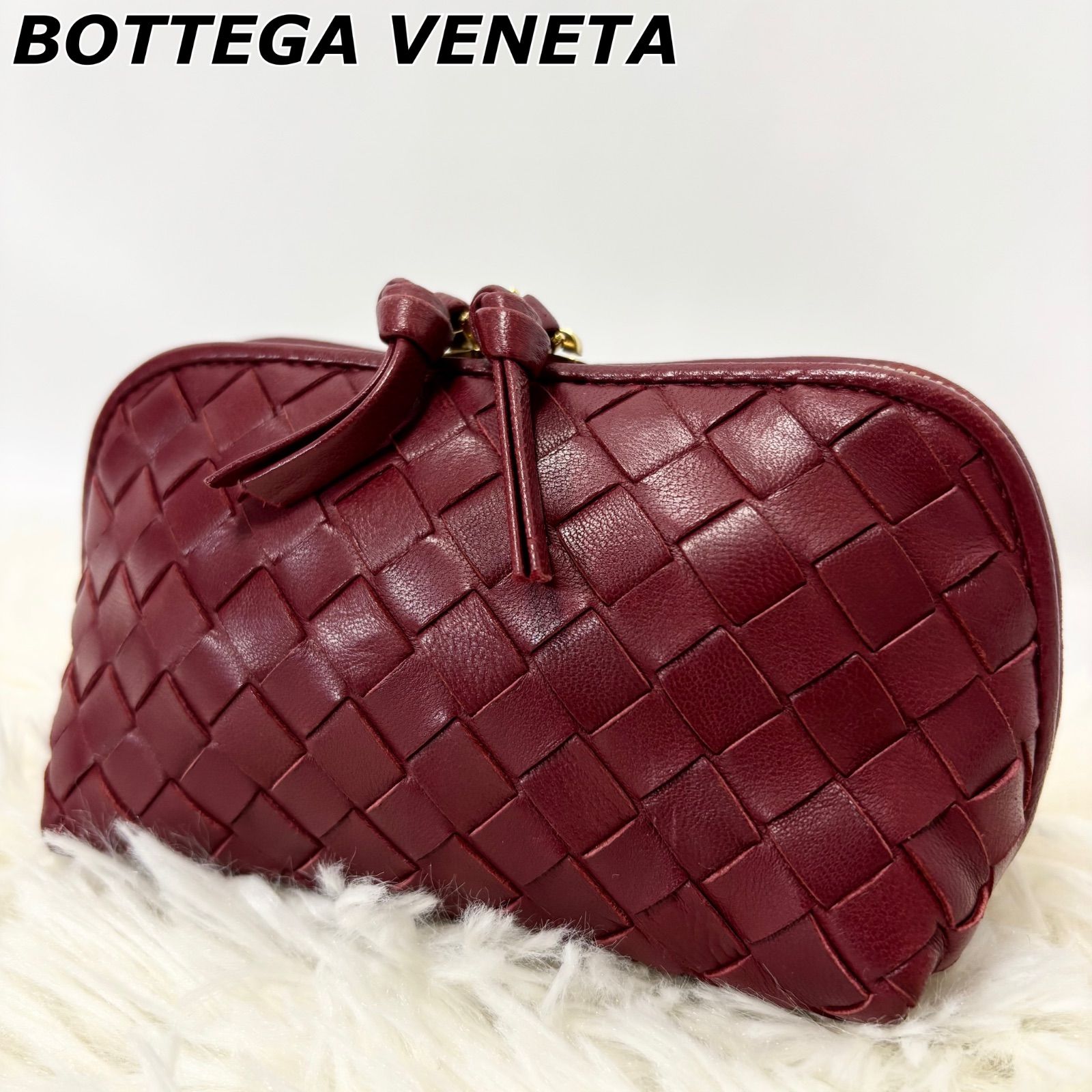 美品】ボッテガヴェネタ BOTTEGA VENETA ポーチ アクセサリー