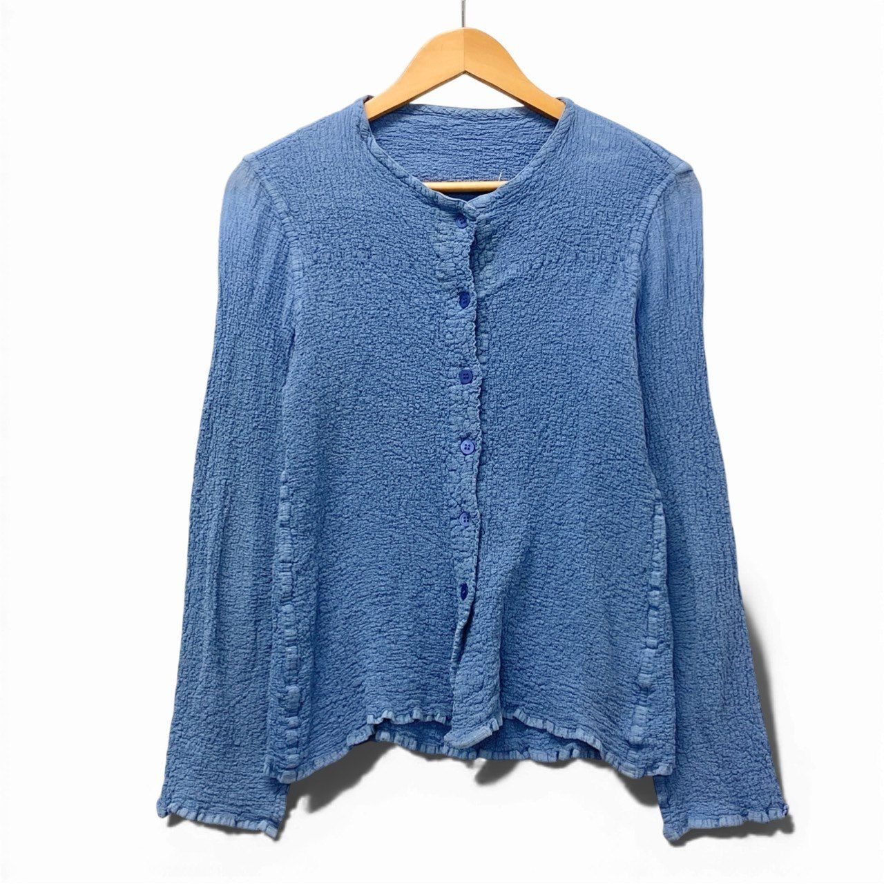 Ab13 ISSEY MIYAKE me イッセイミヤケ ミー カリフラワーカーディガン