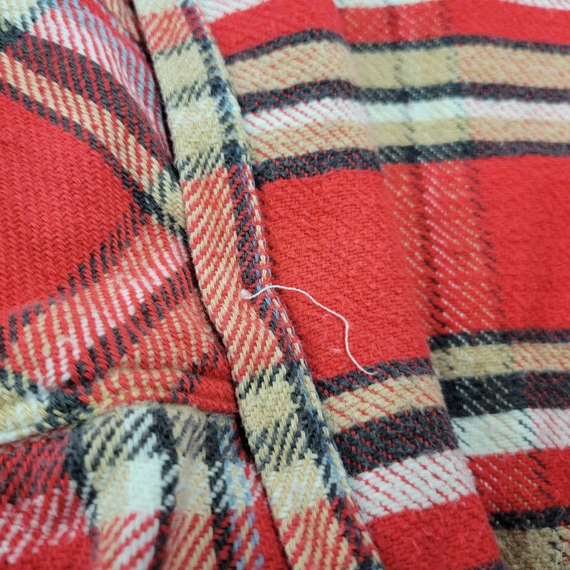 中尾です。☆70\u0027s 【中古品】 BIG MAC ビッグ マック 赤単色タグ HEAVY FLANNEL SHIRT ヘビー フランネル シャツ トップス 長袖 【146-260226-ya-12-izu】 BIG MAC チェック柄 ヘビーネルシャツ S☆60\u0027s