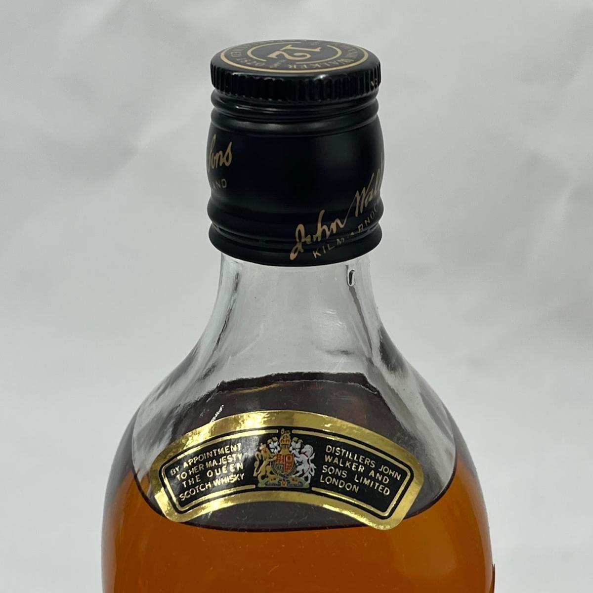 ジョニーウォーカー 黒ラベル 750ml 箱付 ウイスキー - メルカリ