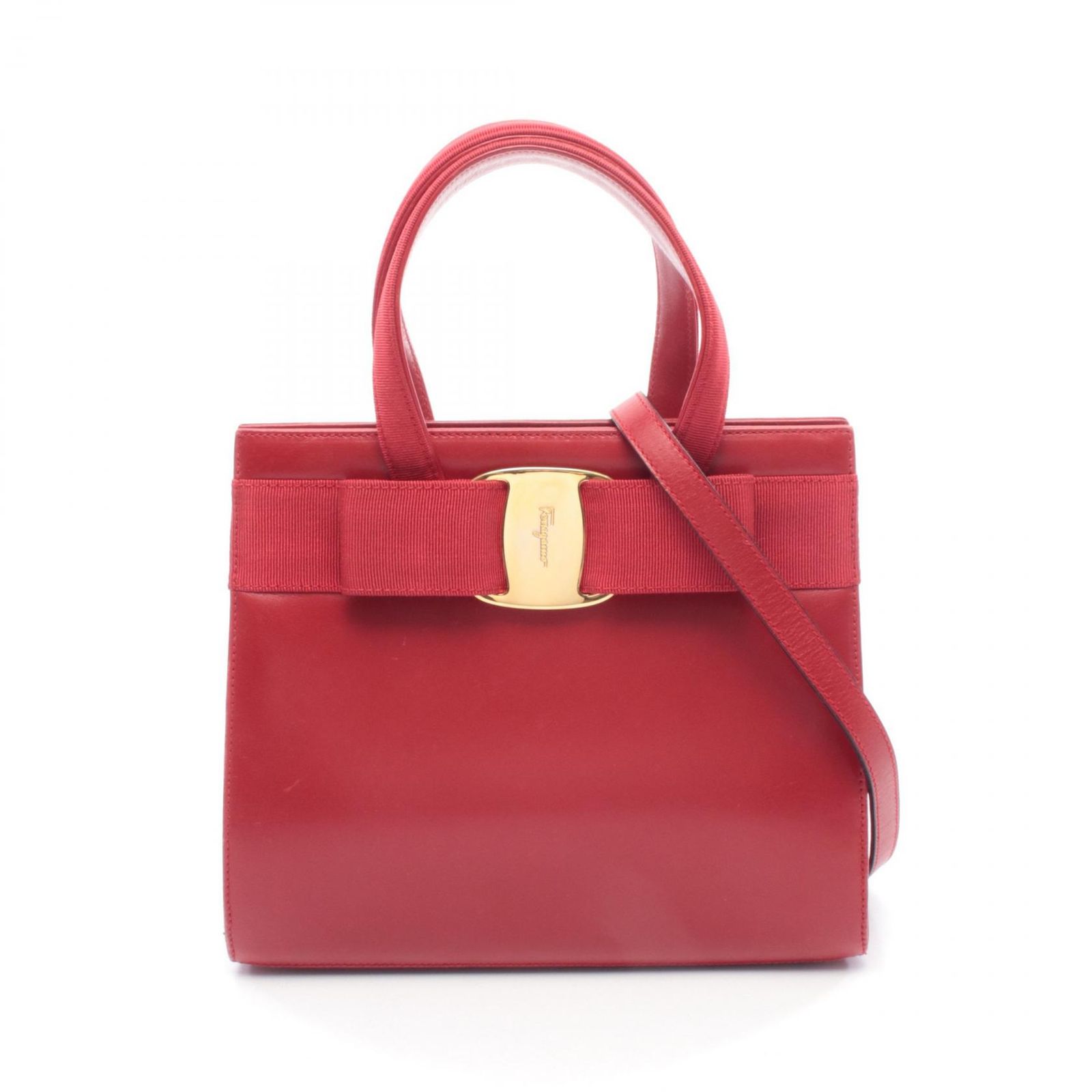 サルヴァトーレフェラガモ Salvatore Ferragamo ハンドバッグ ヴァラ 