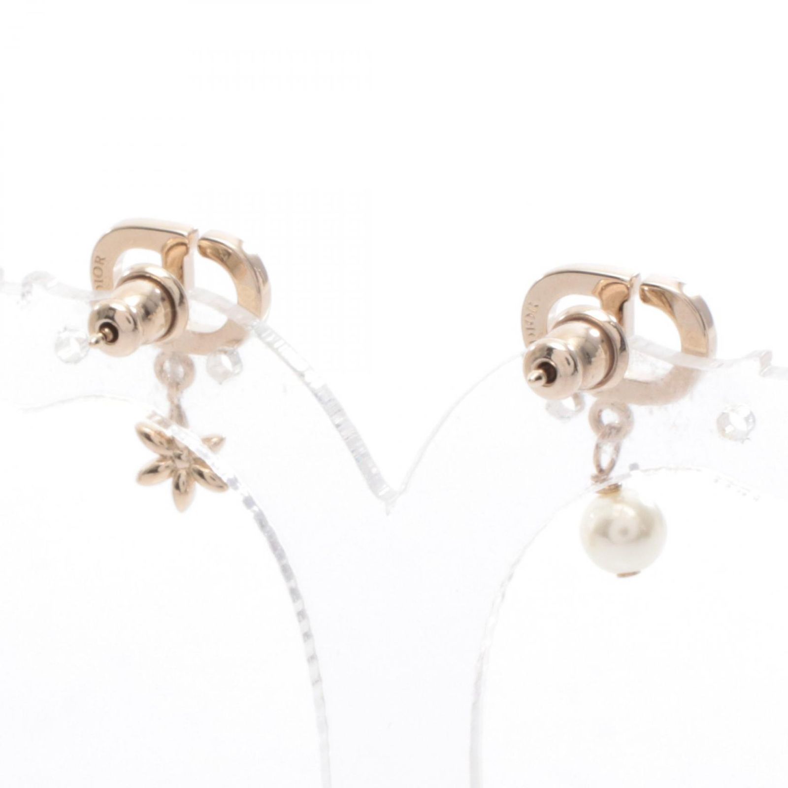 ディオール Dior ピアス CDロゴ GP（ゴールドメッキ） ピアス