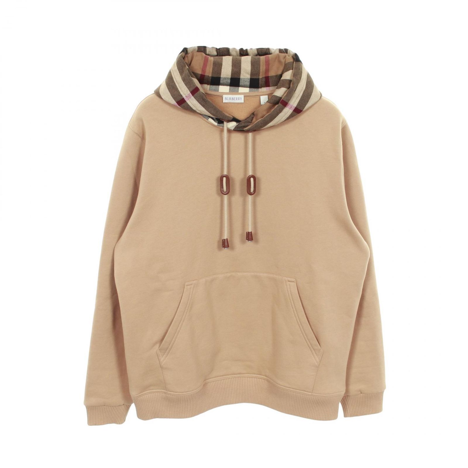 【格安，最新作】 バーバリー BURBERRY パーカー DRAWSTRING CHECK HOODIE コットン パーカー メンズ Used A パーカー