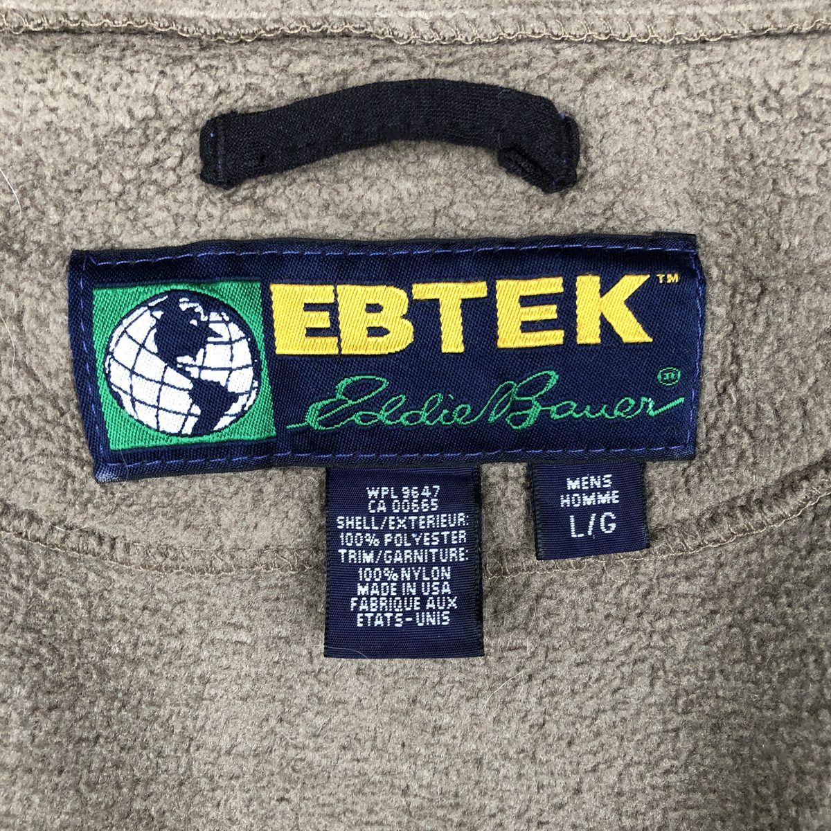 古着 90年代 エディーバウアー Eddie Bauer EBTEK フリースジャケット