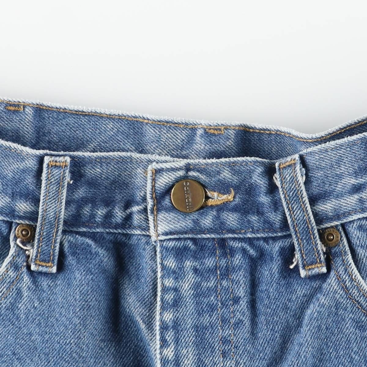 古着 カーハート Carhartt テーパードデニムパンツ メンズw33相当