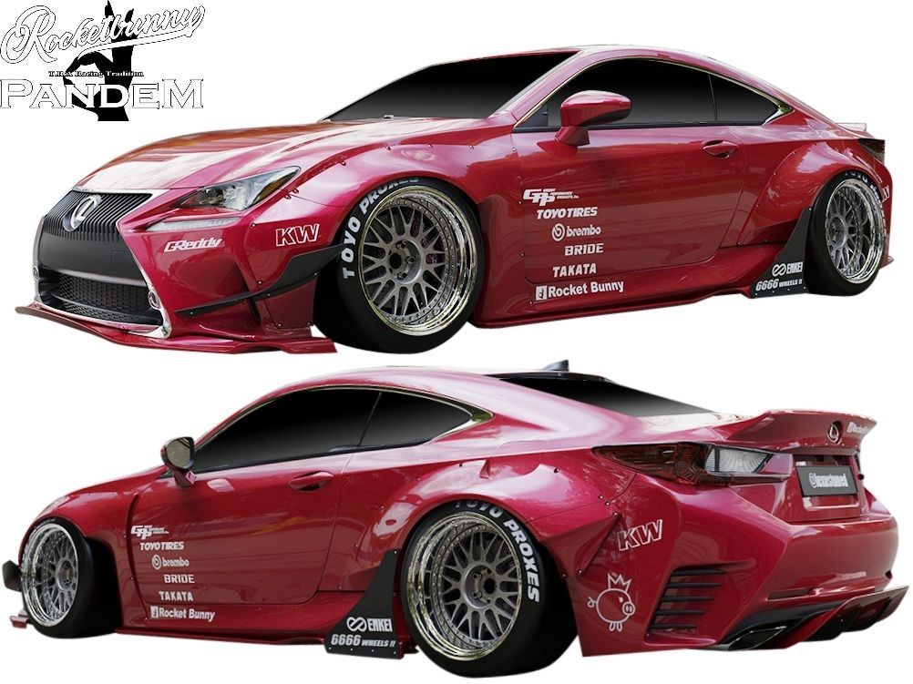 M's】 レクサス RC / RC F-SPORT RC350 前期 GSC10 Rocket Bunny V1