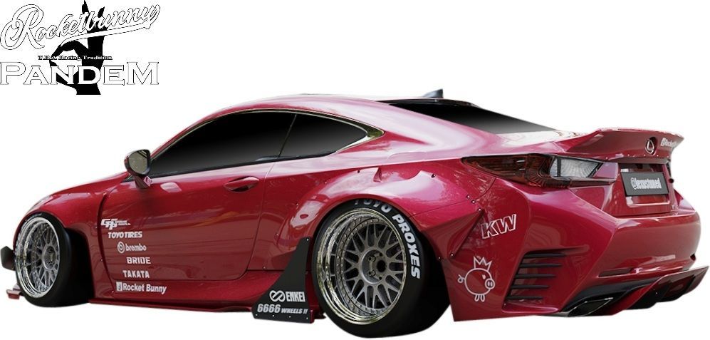 M's】 レクサス RC / RC F-SPORT RC350 前期 GSC10 Rocket Bunny V1