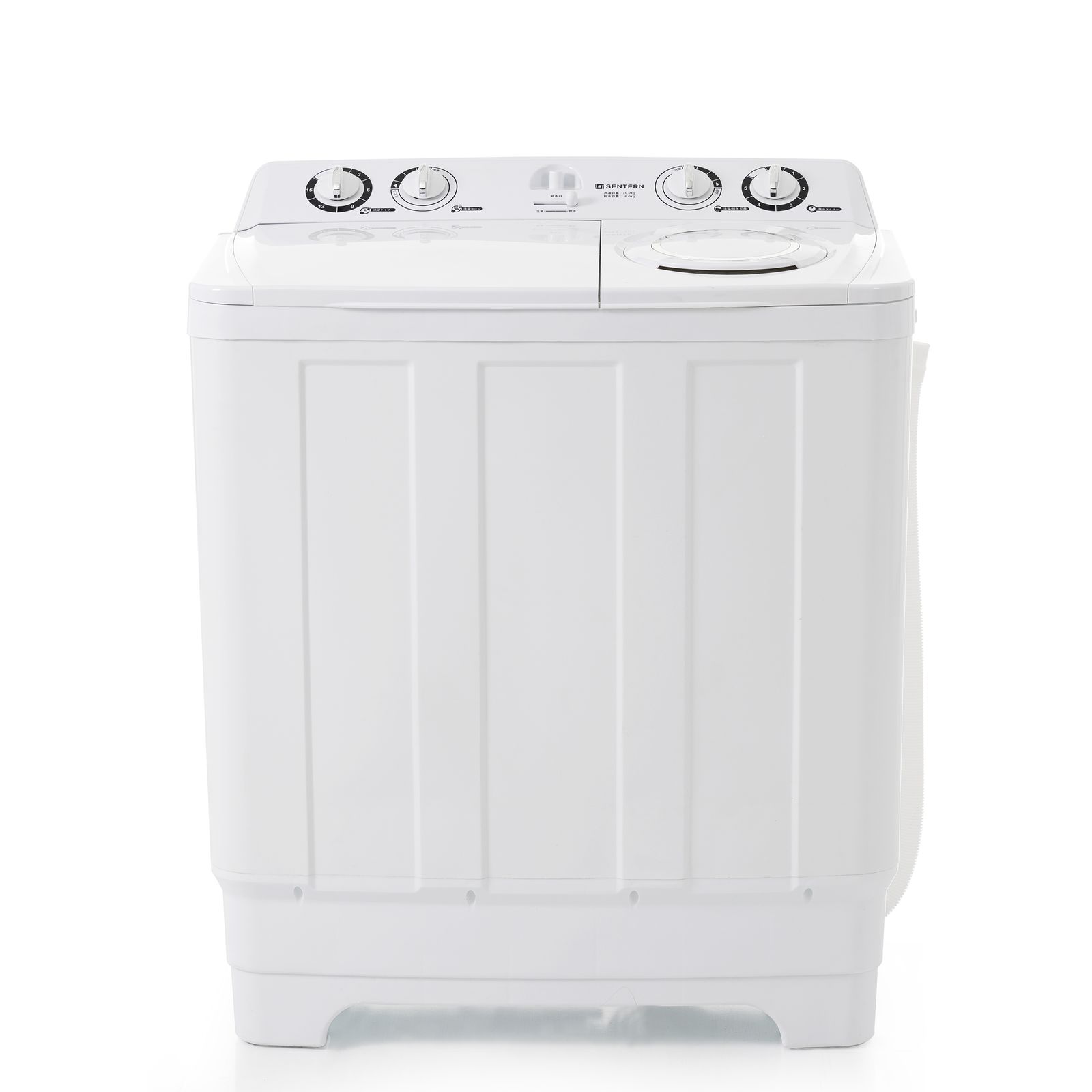 新品】洗濯機 洗濯容量10kg 脱水容量6kg キレイ タイマー コンパクト