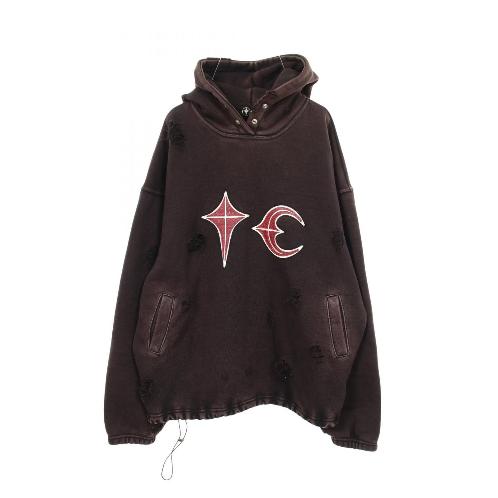 サグクラブ THUG CLUB パーカー ROCK HOODIE TC24SS0401 コットン 
