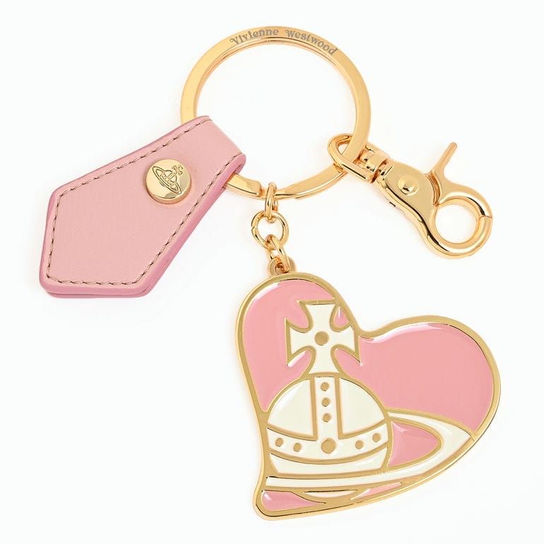 ヴィヴィアンウエストウッド Vivienne Westwood キーリング キーホルダー チャーム ORB HEART オーブ ハート ピンク ゴールド 8203012UU OM002H G405