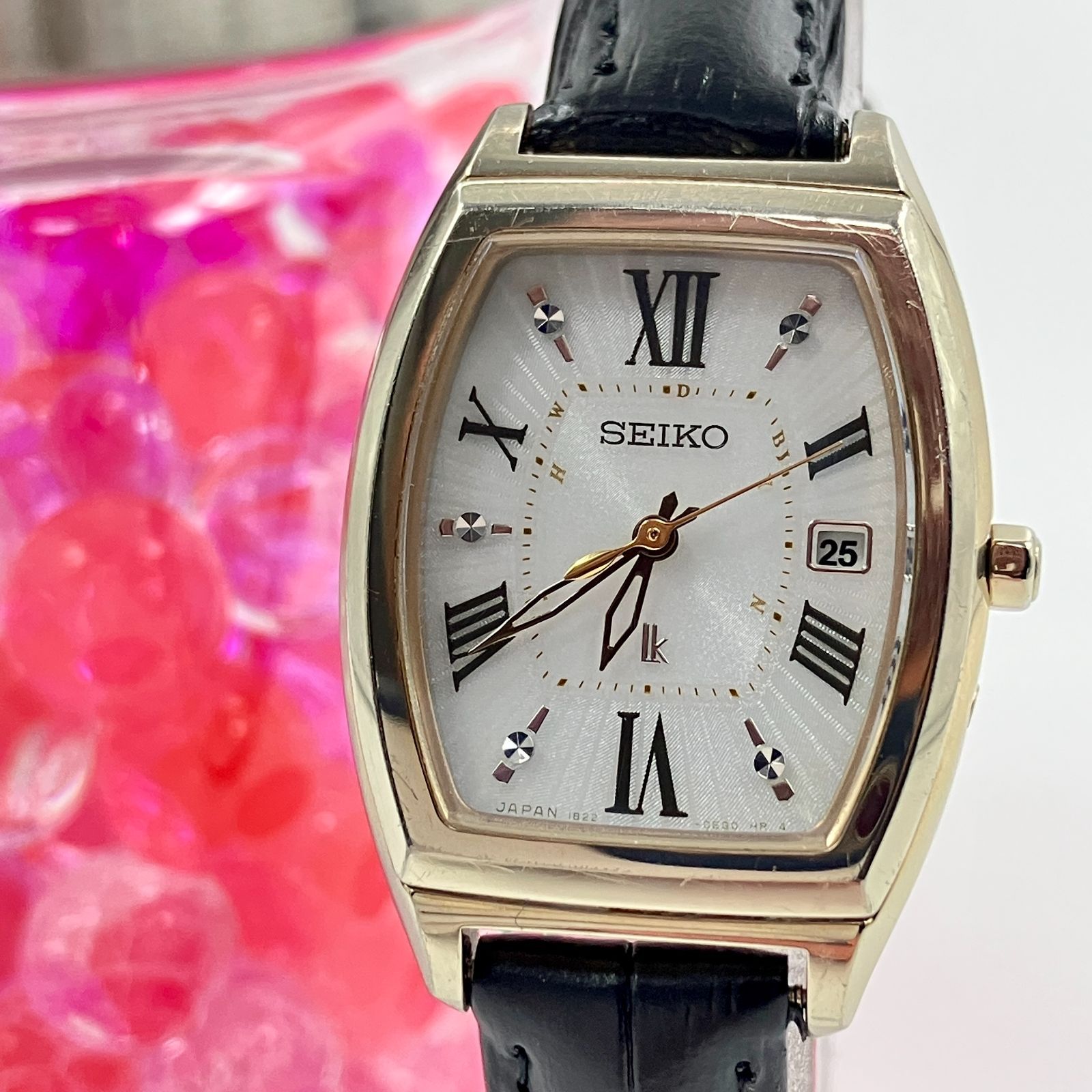 稼働】 セイコー SEIKO ルキア LUKIA 1B22-0CC0 電波ソーラー