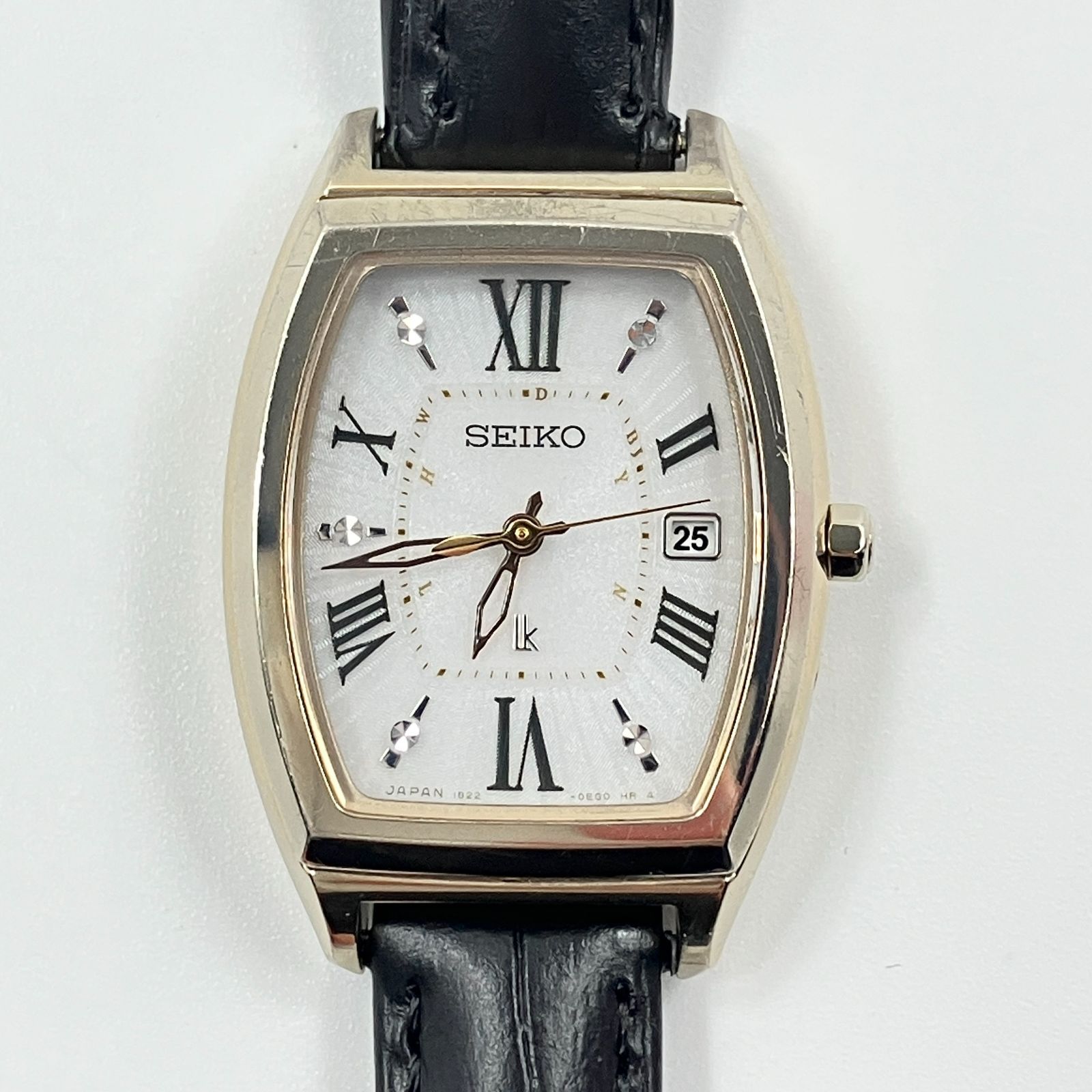 SEIKO⁄セイコー 1B22-0BT0 ルキア 腕時計 チタン⁄GP ソーラー電波 【1 