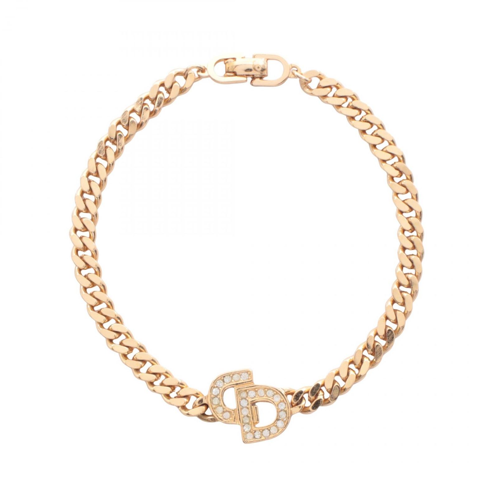 ディオール Dior ブレスレット CDロゴ GP（ゴールドメッキ 