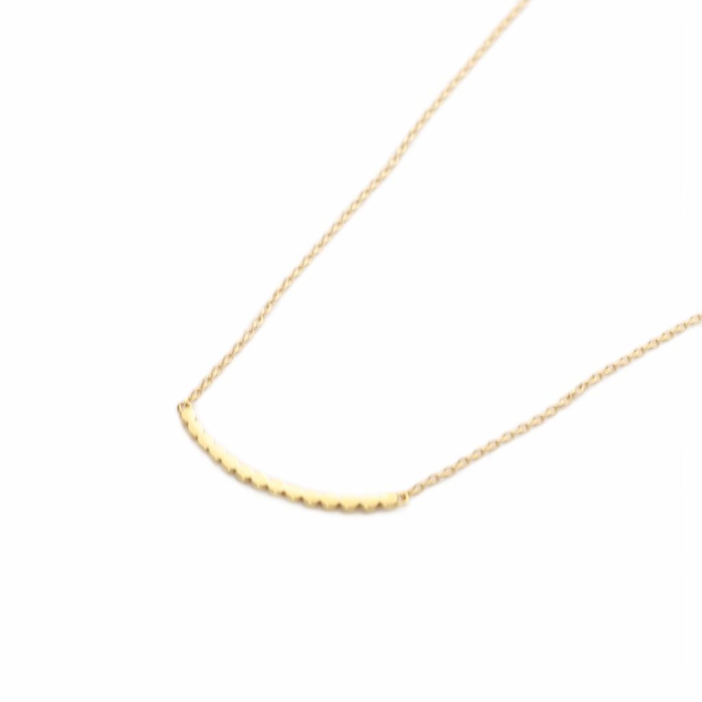 アーカー☆ビリーブユー ネックレス☆K18 0.1ct ネックレス