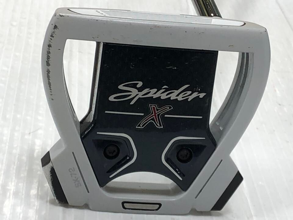 テーラーメイド　Spider X CHALK WHITE SINGLE BEND　パター　　ゴルフドゥ！NEXTグローボ蘇我店【最短即日発送】
