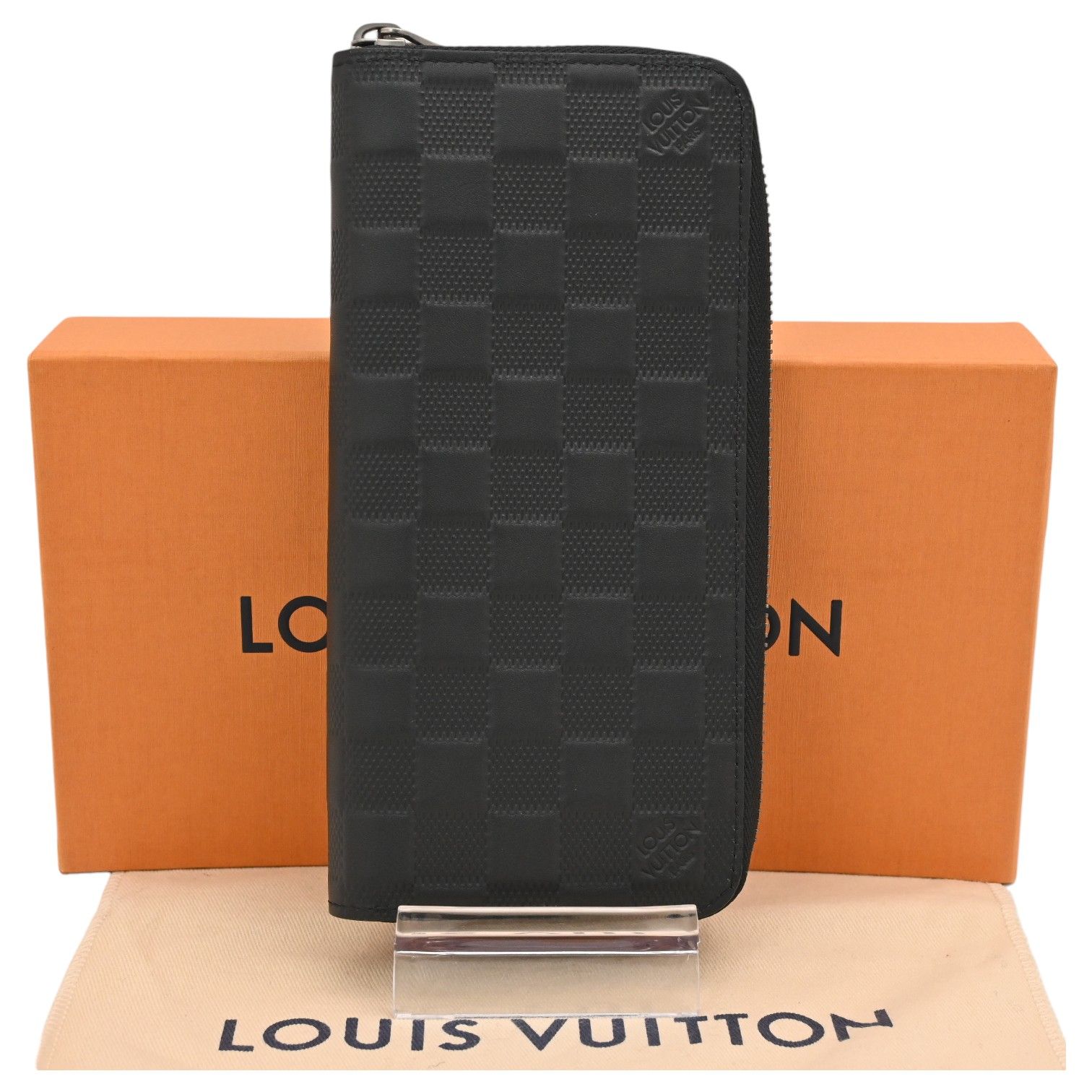 LOUIS VUITTON ダミエ アンフィニ ジッピーウォレットヴェルティカル