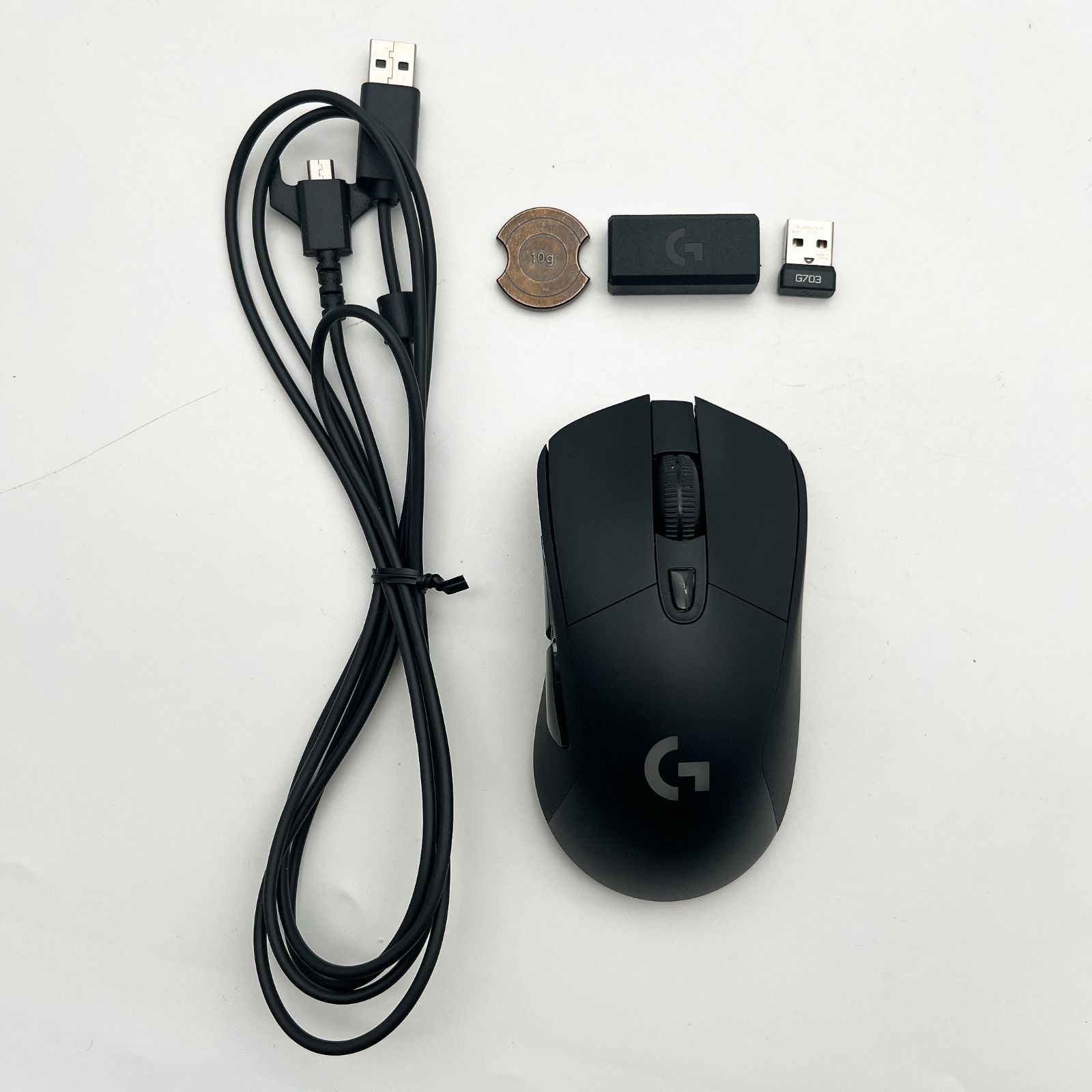 美品】Logi cool ゲーミングマウス 本体 ロジクール G703 - メルカリ