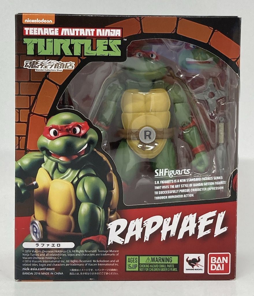 バンダイ S.H.Figuarts TEENAGE MUTANT NINJA TURTLES ラファエロ 