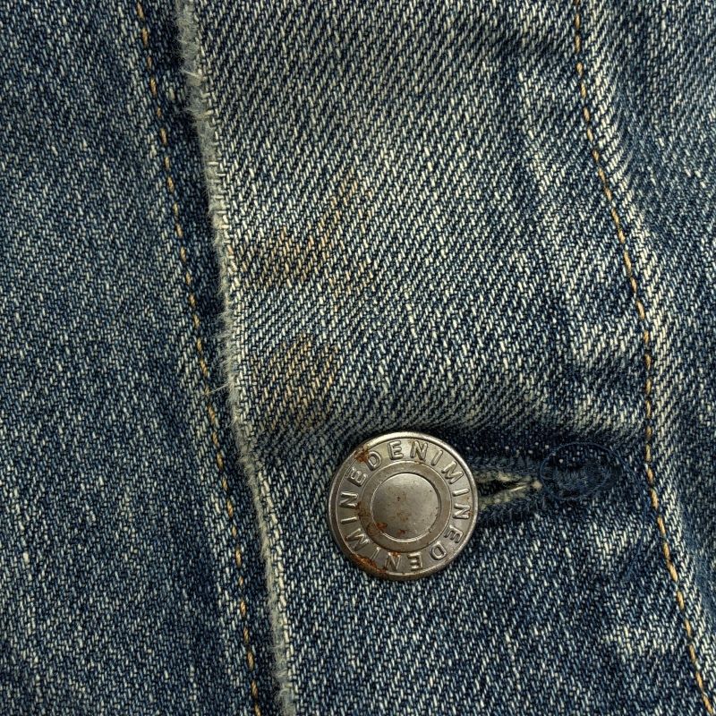 【中古】OLD PARK×MINEDENIM Denim Trucker JKT Poncho サイズM MND-21AWOP002-85-002 ブルー オールドパーク マインデニム[19][240019523368] 中古】OLD PARK×MINEDENIM Denim Trucker JKT Poncho サイズM MND