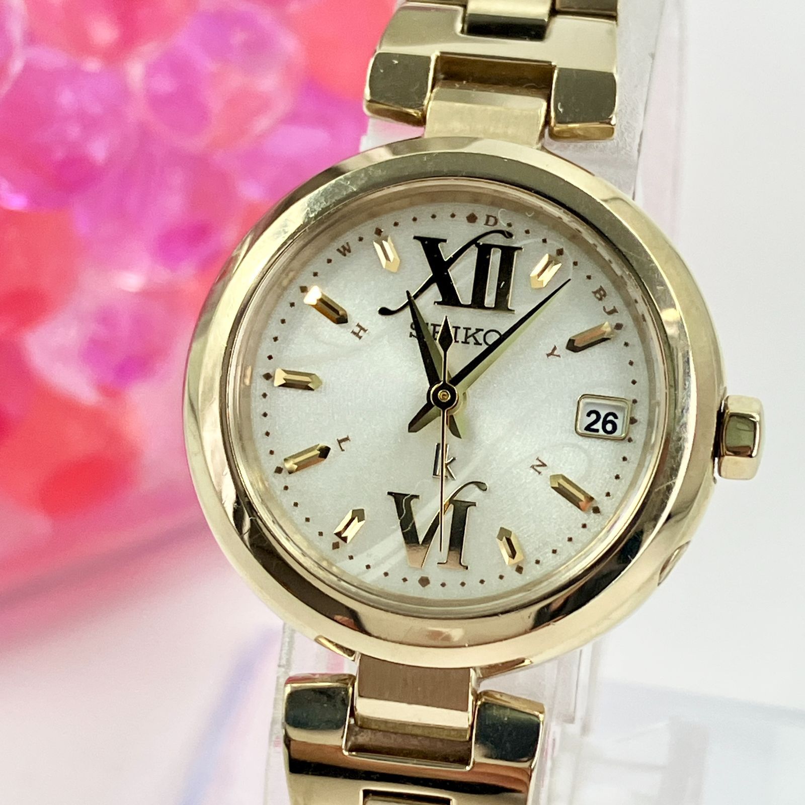 稼働】セイコー ルキア SEIKO LUKIA 1B22-0AC0 電波ソーラー