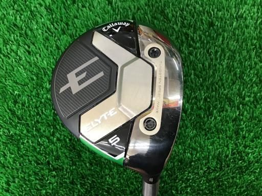 【】 キャロウェイ ELYTE 5W フェアウェイウッド FW VENTUS GREEN 50 for CW(ELYTE FW) (フレックスS) メンズ 男性用 右利き 右用 Cランク ゴルフクラブ